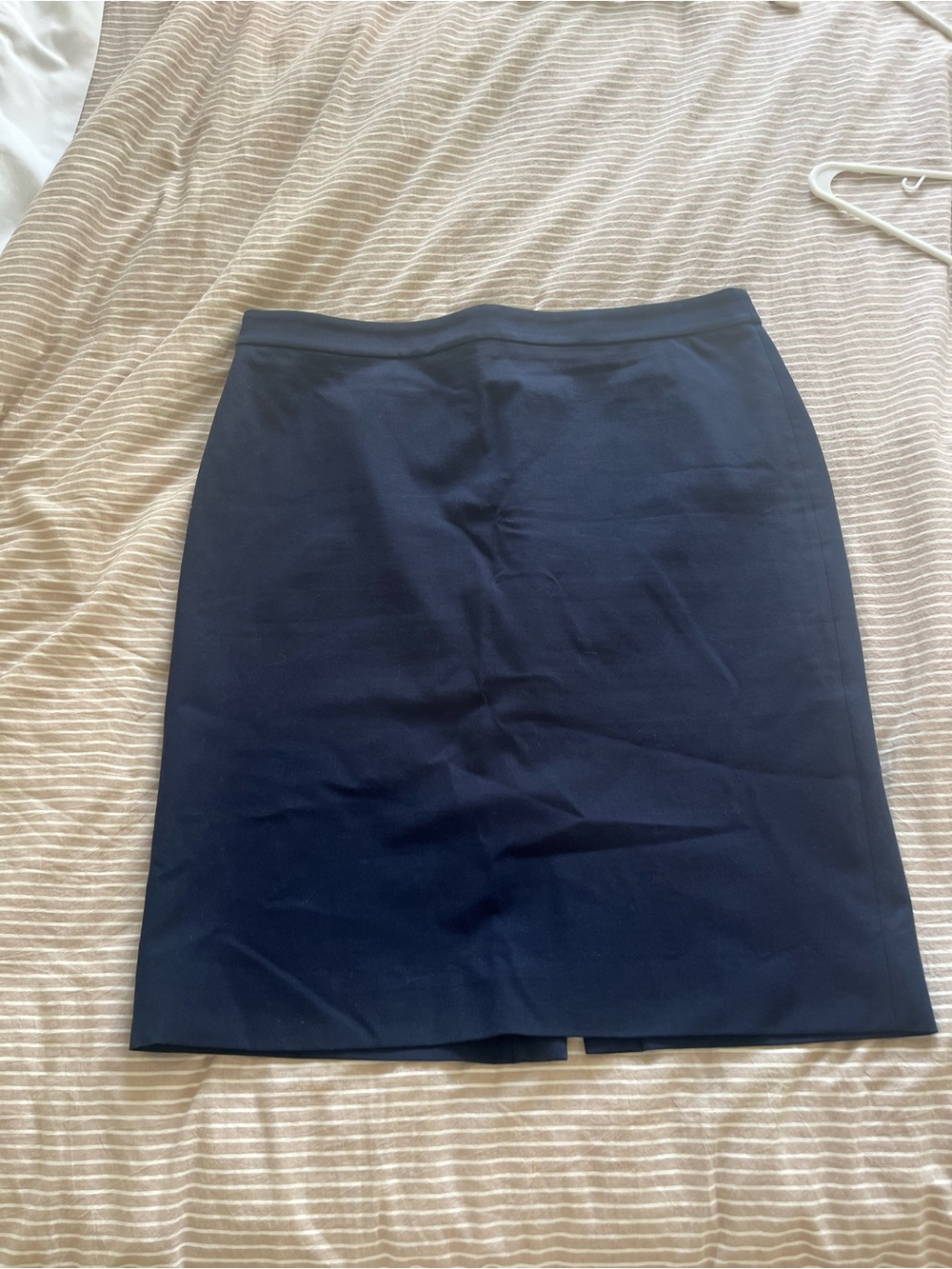 J Crew Classic Navy Pencil Skirt - Women's Workwear